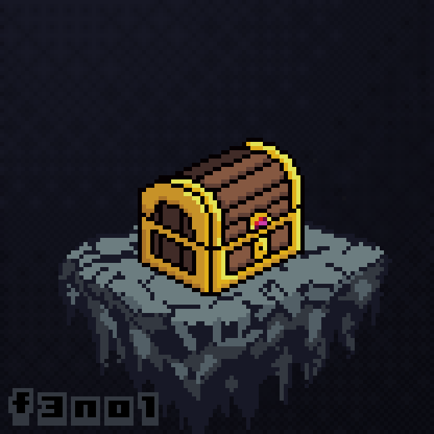 gif of fenol, visual pixel art illustrator and animator